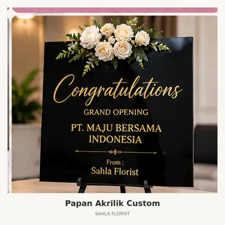Papan Bunga Akrilik Rs Siloam Tb Simatupang